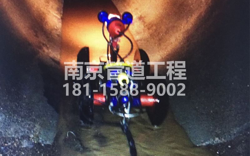 224模范西路管道机器人检测