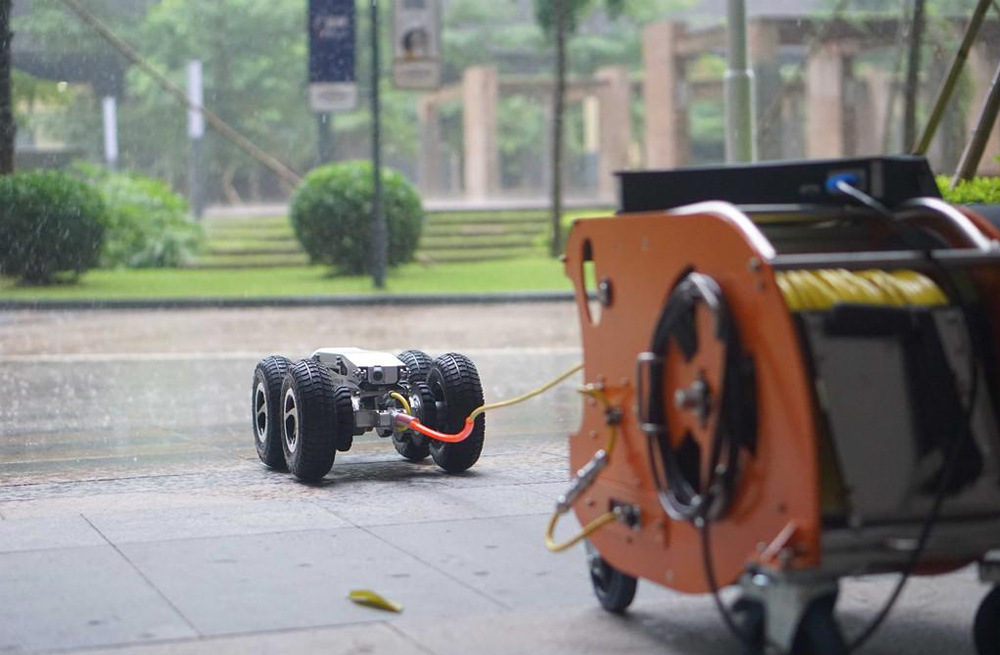 285模范西路管道检测机器人