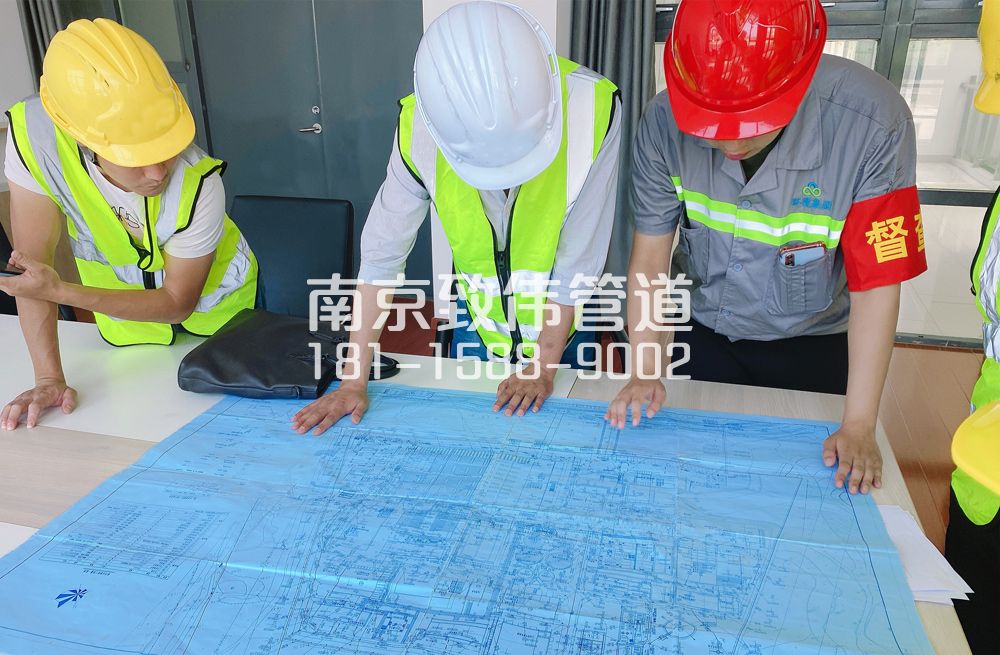 364模范西路管道探测